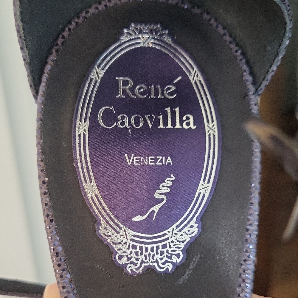Rene Caovilla Women's Purple Heels